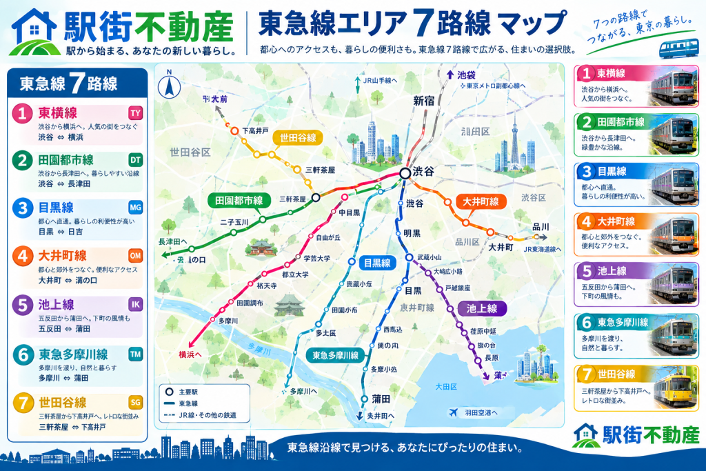 東急線エリア